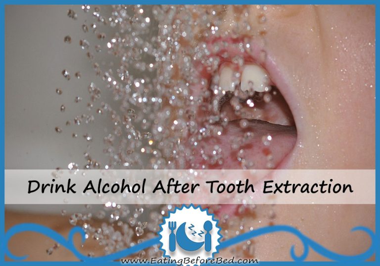 Drink Alcohol After Tooth Extraction