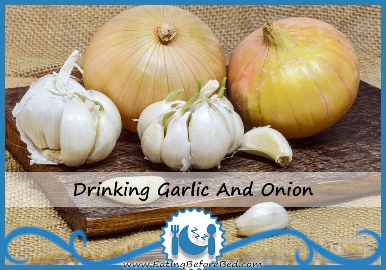 Drinking Garlic And Onion